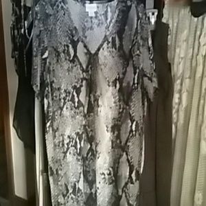 Jaclyn smith  print blouse